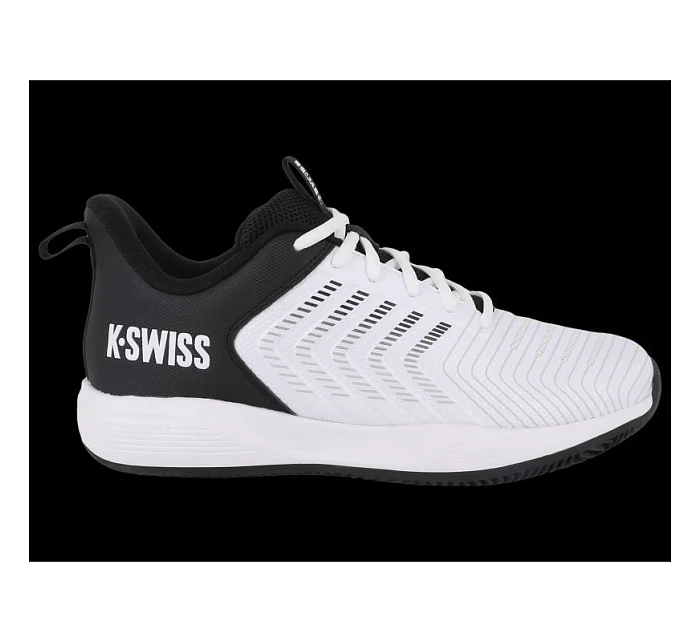 Tenisky K-swiss ULTRASHOT LIGHT CLAY WHIT/BLACK-M (04742-102-M)