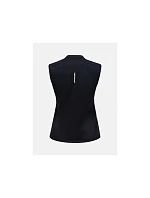 Dámske tričko PEAK PERFORMANCE W Mountainbreath Sleveless Polo, čierna farba Dámske tričko PEAK PERFORMANCE W Mountainbreath Sleveless Polo, čierna farba