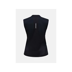 Dámské tričko W  Polo, černá barva model 22241535 - Peak Performance