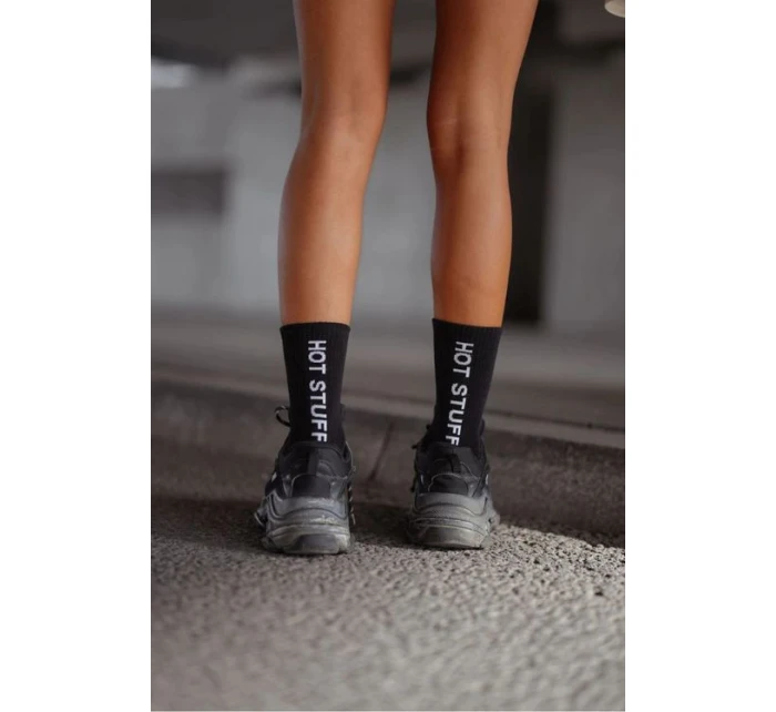 Bawełniane Skarpetki Damskie HOT STUFF Czarne