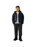Chlapecká péřová bunda  tmavě černá JWAW25TDJA 20S model 22052166 - 4F