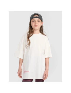 Dívčí tričko oversize s potiskem model 21736445 - 4F