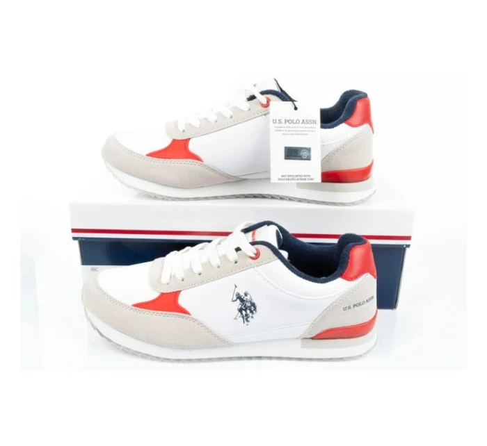Športová obuv U.S. Polo ASSN. M UP21M48062-WHI-RED01