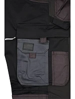 JN Pracovní strečové kalhoty "Slim black/black model 22532295 - Daiber JN Pracovní strečové kalhoty "Slim black/black model 22532295 - Daiber