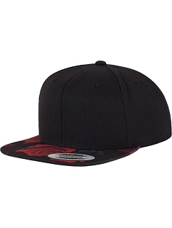6 panelová baseballová kšiltovka black/red model 22433510 - Flexfit
