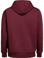 Untagged Movement OCS RCS mikina s kapucou na zips, unisex, z hrubej bavlny 66.5010, farba prune Untagged Movement OCS RCS mikina s kapucou na zips, unisex, z hrubej bavlny 66.5010, farba prune