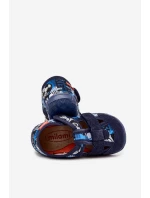 Pantofle Dětské Na Suchý Zip S Tmavě Modré model 21705396 - Milami