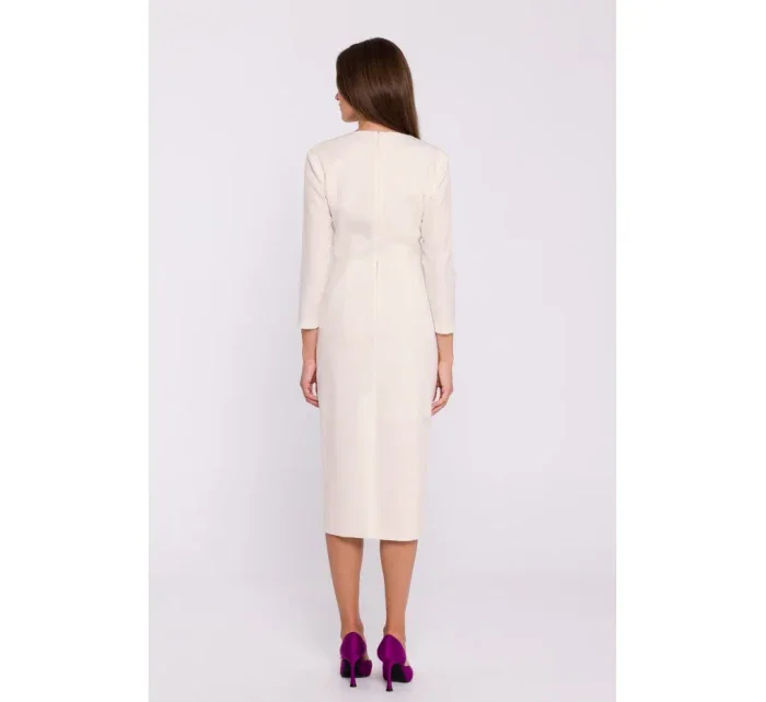 Květinové tužkové šaty  kost model 20503002 - STYLOVE