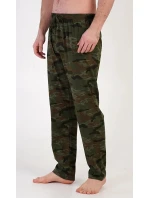 Pánské pyžamo kalhoty Army khaki model 21129926 - Gazzaz