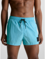 Pánske plavky Short Drawstring Swim Short CK Nylon KM0KM00868CU8 modrá - Calvin Klein