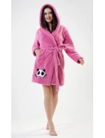 Dámský župan krátký s kapucí Panda Dámský župan krátký s kapucí Panda