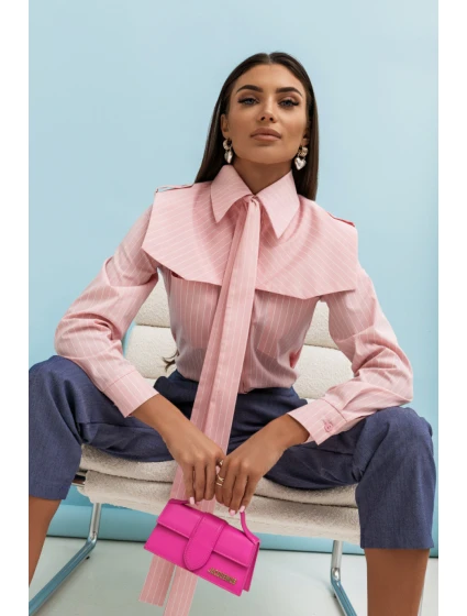 Košeľa s dlhým rukávom model 223520 LaBalancia