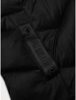 Zimowa pikowana kurtka damska czarna model 21248657 - S'WEST