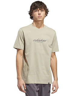 Pánske tričko adidas Color Connect Graphic T-shirt beige KE1315 pánske