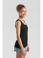 Fruit of the Loom Lady-Fit Valueweight Vest Dámske tielko 16.1376 čierne Fruit of the Loom Lady-Fit Valueweight Vest Dámske tielko 16.1376 čierne