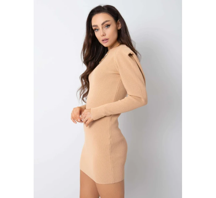 Šaty 269 SK model 14839950 velbloud - FPrice Šaty 269 SK model 14839950 velbloud - FPrice