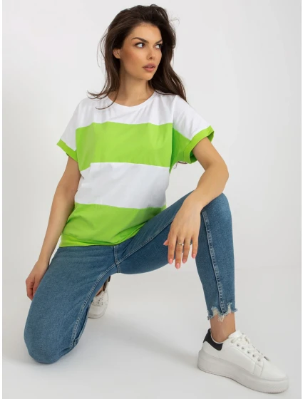 Blúzka RV BZ 8640.36X biela zelená