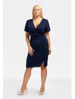 Dámské šaty model 18587035 modré - Karko Dámské šaty model 18587035 modré - Karko