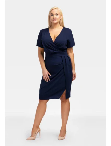 Dámské šaty model 18587035 modré - Karko Dámské šaty model 18587035 modré - Karko