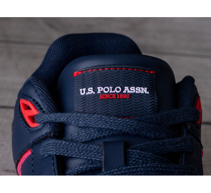 Pánska športová obuv UP12M68089-DBL-RED02 Tmavomodrá s červenou - U.S. Polo Assn.