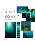 Sea Story Jednoduché maxi nohavičky zelené - Julimex Sea Story Jednoduché maxi nohavičky zelené - Julimex