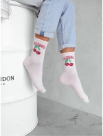 Milena ponožky 0200-163 Cherry 37-41