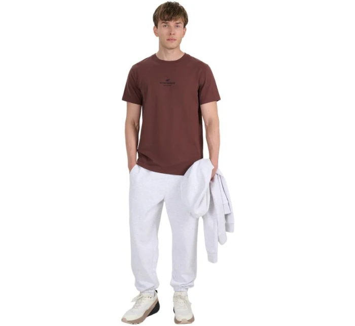 Pánske nohavice 4F CAS M1140 cool light grey melange 4FWMM00TTROM1140 27M