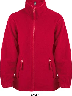 SOL'S North Kids Dětská fleecová bunda model 22521629 red