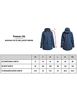 Tenson TXlite Shell Jacket Women Vodoodolná dámska bunda 84.8099 čierna