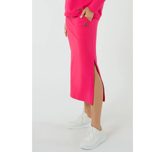 Talianska móda Stella maxi farba: fuchsiová