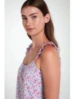 Noční košile s knoflíkovou légou model 19697144 - Vamp