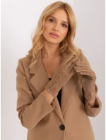 Rękawiczki AT RK model 19367677 camelowy - FPrice