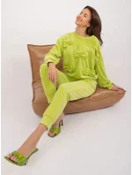 Komplet DHJ KMPL 8850.68 limonkowy Komplet DHJ KMPL 8850.68 limonkowy