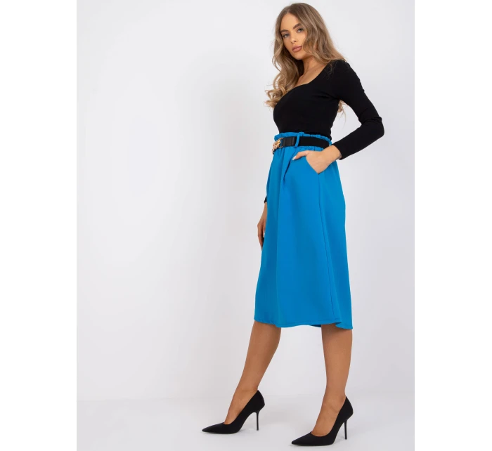 Spódnica DHJ SD model 21228942 niebieski - FPrice Spódnica DHJ SD model 21228942 niebieski - FPrice