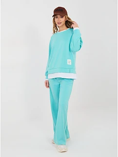 Spodnie dresowe IT DR model 22067014 turkusowy - FPrice