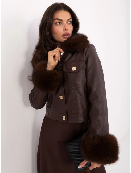 Bunda MBM KR PU25 017.97P hnedá