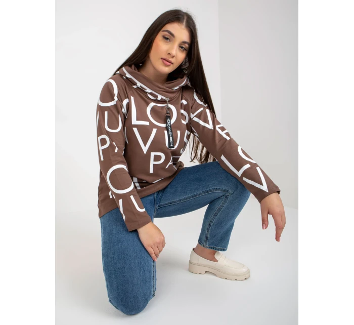 Dámská mikina RV BL hnědá model 17821444 - FPrice Dámská mikina RV BL hnědá model 17821444 - FPrice