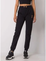 Spodnie dresowe RV DR model 20961730 czarny - FPrice Spodnie dresowe RV DR model 20961730 czarny - FPrice