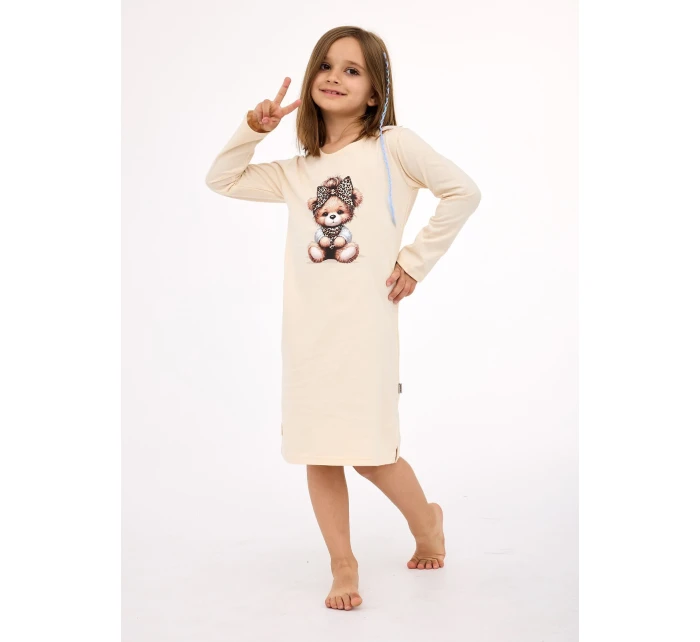 Cornette Detské dievčenské tričko 549/197 Panther 2 long/r 86-128