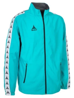 SELECT Ultimate Mikina Training.turk ZIP tyrkysová