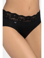 Sloggi model 18465053 Romance Midi kolor:0004black - Triumph Sloggi model 18465053 Romance Midi kolor:0004black - Triumph