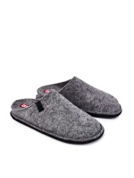 Klasické pánské pantofle Big Star model 21601045 šedé - Big Star Shoes