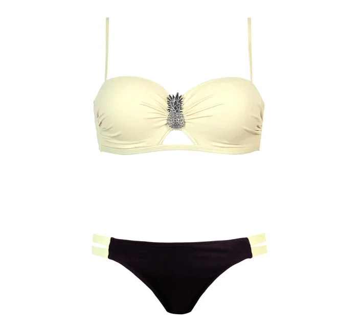 Dámské dvoudílné plavky model 19575905 barva 094 sv. béžové - Etna