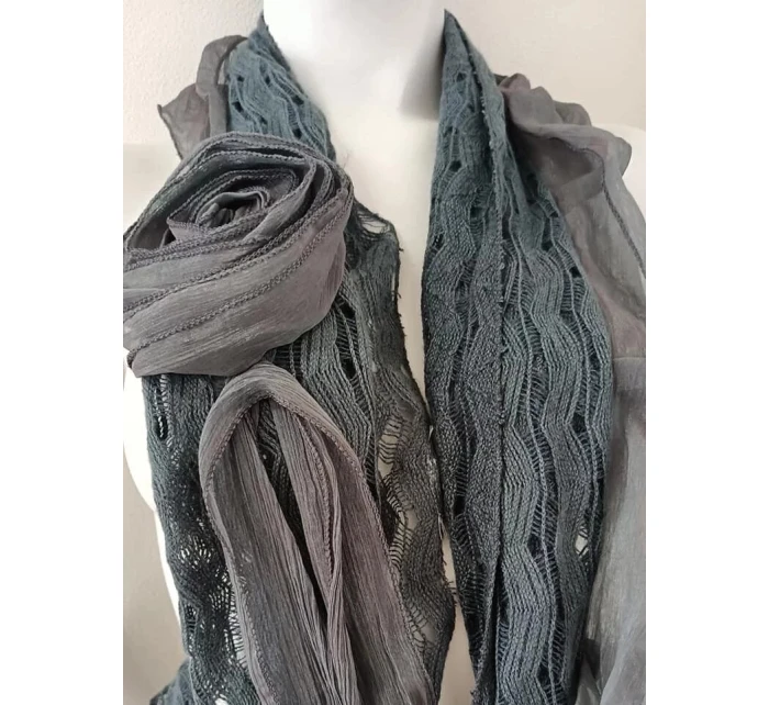 Dámska šatka tmavosivá - FPrice