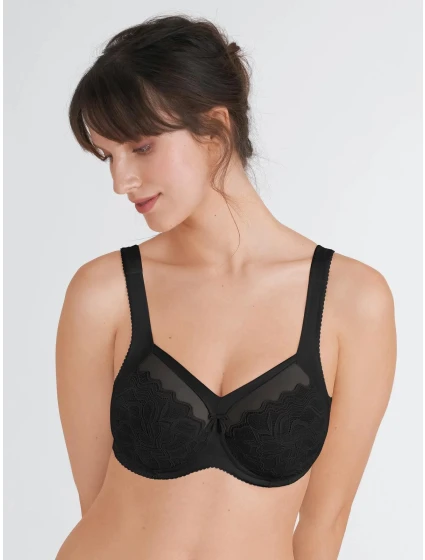 Podprsenka Lovely Lotus 235225 004 Black - Felina Podprsenka Lovely Lotus 235225 004 Black - Felina