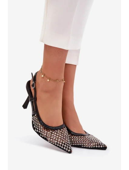 Lodičky s ihlovým podpätkom model 221918 Krok vo veľkom štýle Lodičky s ihlovým podpätkom model 221918 Krok vo veľkom štýle