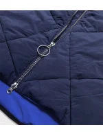 KURTKA ZIMOWA DAMSKA Z  GRANATOWA model 21242553 - Ann Gissy