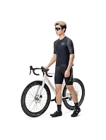 Cyklistický dres model 22114069 krátký rukáv velikost M černý - Rockbros
