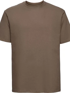 Tričko Russell Athletic 180M z hrubej bavlny „Authentic“ 10.180M, farba mocha