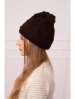Dámská čepice  hnědá model 18752321 - K-Fashion